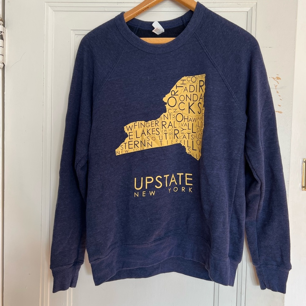 Upstate NY crew neck sweater